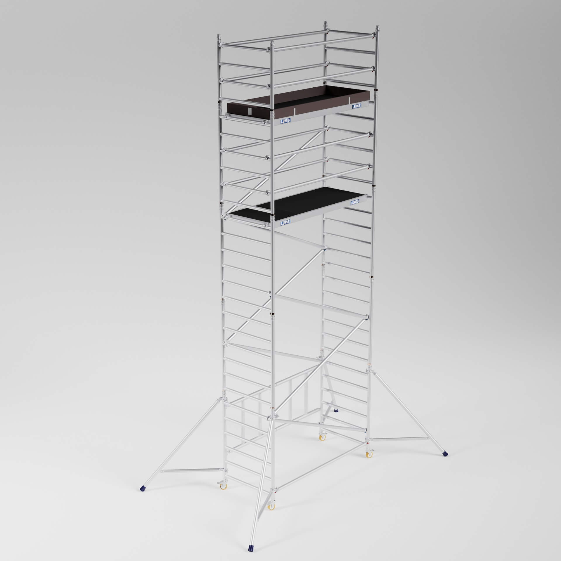 miniscaff trade – folding scaffold tower – working height 8.1m miniscaff trade folding scaffold tower working height 8.1m