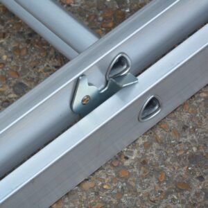 double extension ladders rung lock