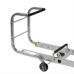 Roof ladder with hook 