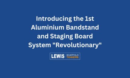 Introducing the 1st Aluminium Bandstand and Staging Board System “Revolutionary”