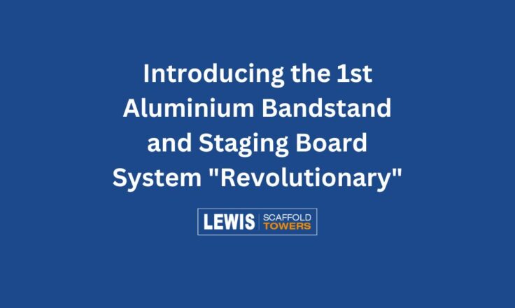Introducing the 1st Aluminium Bandstand and Staging Board System “Revolutionary”