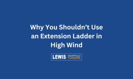 4 Dangers of Using an Extension Ladder in High Wind