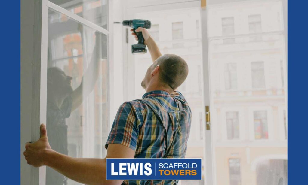 Are Scaffold Towers Or Ladders Best For Window Installers 1