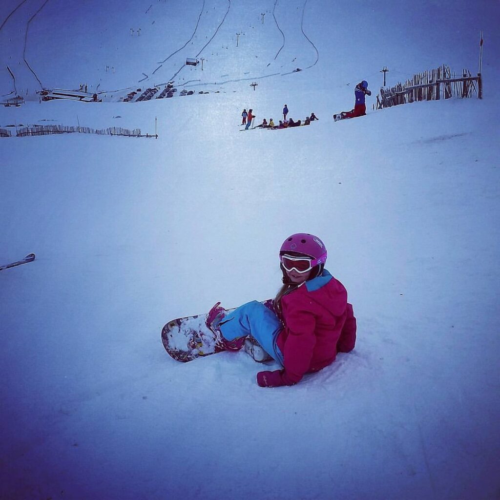 Glenshee Ski Resort Keira Turner snowboarder