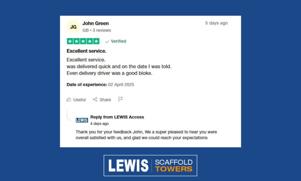 LEWIS Access reviews excellent service