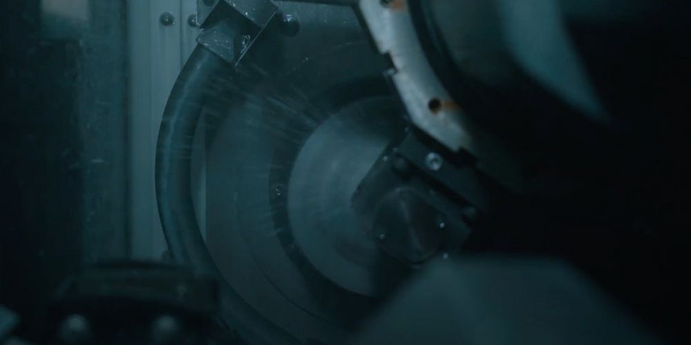 drilling millimetres at a time increasing tube diameter