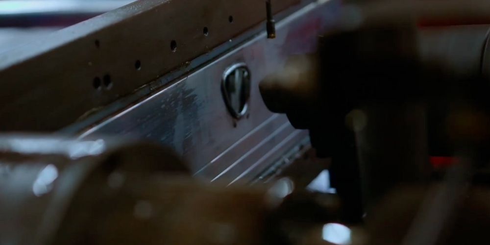 staging board riveting rungs stiles