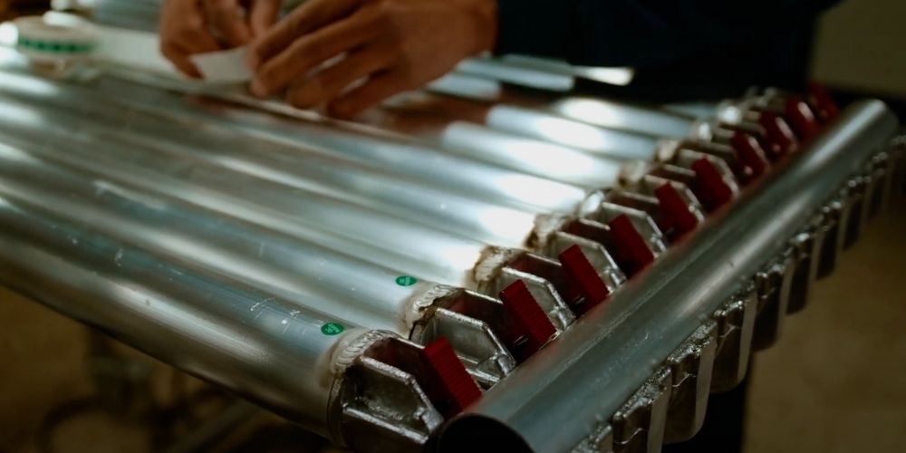 scaffold braces quality control sticker