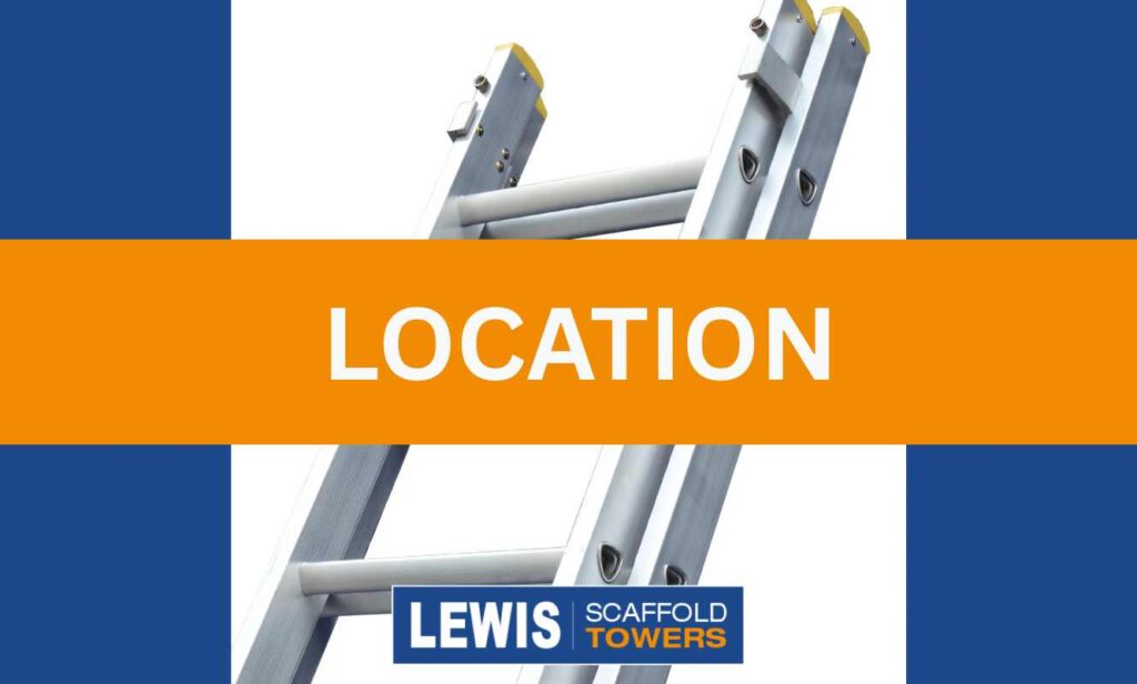 double extension ladder location