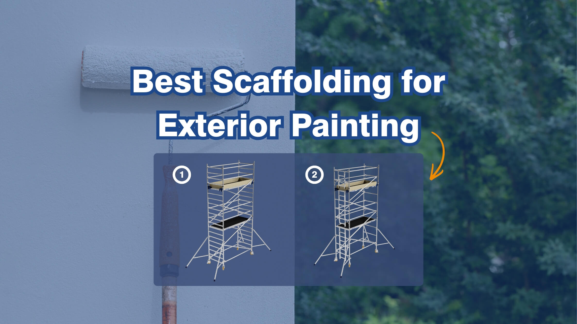 best scaffolding for exterior painting
